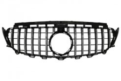 Sentralgitter egnet for Mercedes E-Klasse W213 S213 C238 A238 (2016-2019) GT-R Panamericana Design Svart Krom