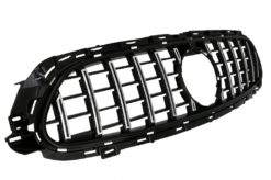 Alternative view of Sentralgitter egnet for Mercedes E-Klasse Facelift W213 S213 C238 A238 Sport Line (2020-Up) GT-R Panamericana Design Chrome