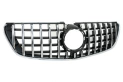 Alternative view of Sentralgitter egnet for Mercedes V-Klasse W447 (2014-03.2019) GT R Panamericana Design Black Chrome