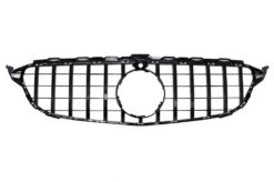 Sentralgitter egnet for Mercedes C-Klasse W205 S205 C205 (2014-2018) GT-R Panamericana Design Black With 360 Camera