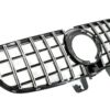 Sentralgitter egnet for Mercedes V-Klasse W447 Facelift (2020-Up) GT R Panamericana Design Black Chrome |