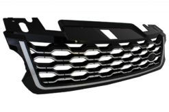 Alternative view of Sentralgitter egnet for Range Rover Sport L494 (2013-2017) Black Silver Facelift 2018+ Design