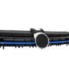 Sentralgitter egnet for VW Golf 7 VII (2012-2017) R-Line GTE Design Blue Insertions |