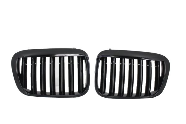 Sentralgitter Nyregitter 3-serie egnet for BMW E46 Pre Facelift (1998-2001) X5 Piano Black Design