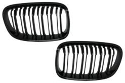 Sentralgitter Nyregitter egnet for BMW 1-serie F20 F21 (2011-2014) Double Stripe M Design Piano Black