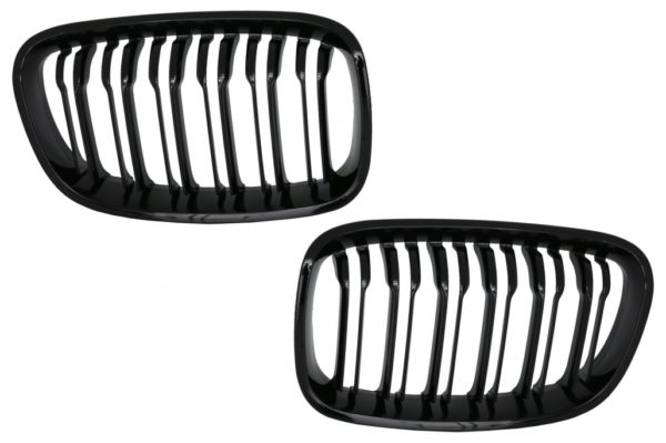 Sentralgitter Nyregitter egnet for BMW 1-serie F20 F21 (2011-2014) Double Stripe M Design Piano Black |