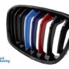 Sentralgitter Nyregitter egnet for BMW 1-serie F20 F21 (2011-2014) M-Power 3 Farge Design Piano Svart |