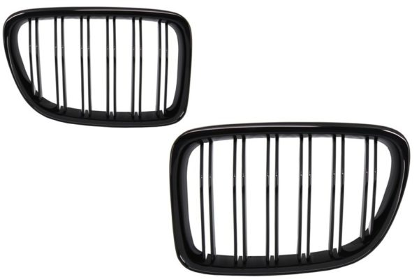 Sentralgitter Nyregitter egnet for BMW X1 E84 (2009-2014) Piano Black Double Stripe Design