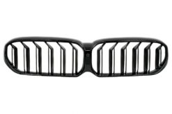 Sentral nyregitter egnet for BMW 5-serie G30 G31 LCI (07.2020-up) Double Stripe Design Piano Black