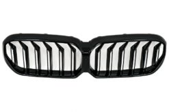 Alternative view of Sentral nyregitter egnet for BMW 5-serie G30 G31 LCI (07.2020-up) Double Stripe Design Piano Black