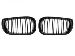 Alternative view of Sentral nyregitter egnet for BMW 3-serie E46 Facelift (10.2001-2005) Double Stripe M Design Piano Black