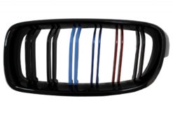 Alternative view of Sentrale nyregitter egnet for BMW 3-serie F30 F31 (2011-up) Piano Black 3 Color M-Power Design
