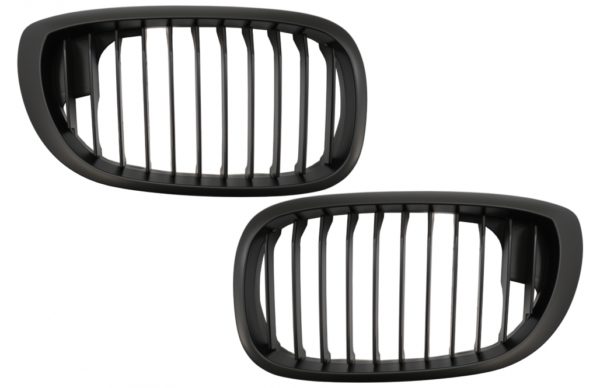 Sentral nyregitter egnet for BMW 3-serie E46 Facelift Coupe Cabrio (03.2003-2006) Svart matt |