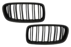 Sentrale nyregitter egnet for BMW 3-serie F30 F31 (2011-2019) Double Stripe M Design matt svart