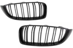 Sentrale nyregitter egnet for BMW 4-serie F32 F33 F36 (2013-03.2019) Double Stripe M Design Piano Black