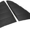 Classic Quarter sidevindusventiler som passer for FORD Mustang Mk6 VI Sixth Generation (2015-2019) Matte Black PFT Design |