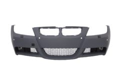 Alternative view of Komplett karosserisett egnet for BMW 3-serie E90 (2005-2008) M-Technik M-Performance Design med frontlykter Angel Eyes Black