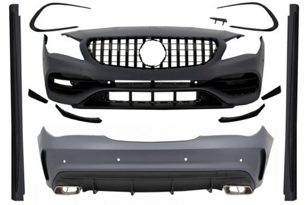 Komplett karosserisett egnet for Mercedes CLA C117 W117 (2013-2018) Facelift CLA45 Design Front Grille