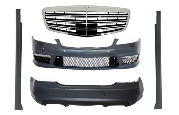 Komplett karosserisett egnet for Mercedes S-klasse W221 (2005-2011) SWB S63 S65 Design