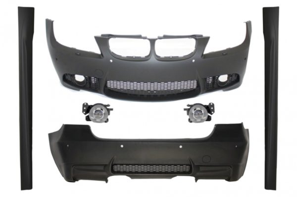 Komplett karosserisett egnet for BMW 3-serie E90 LCI Facelift 2008-2011 M3 Design med PDC-tåkelys