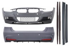 Komplett kroppssett egnet for BMW 3-serie F30 (2011-2014) og F30 LCI Facelift (2015-opp) M-Performance Design Enkelt eksosuttak