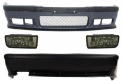 Komplett karosserisett egnet for BMW 3er E36 (1992-1998) M3 Design med røyktåkelys