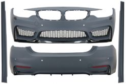 Alternative view of Komplett karosserisett egnet for BMW 4-serie F32 F33 (2013-209) M4 Design Coupe Cabrio med eksospottespisser M-Power Chrome