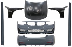 Komplett karosserisett egnet for BMW 4-serie F32 F33 (2013-2017) M4-design med frontskjermer og panserpanser