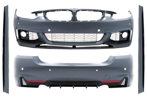 Komplett karosserisett egnet for BMW 4-serie F36 Gran Coupe (2013-2019) M Performance Design Twin Single Outlet Black |
