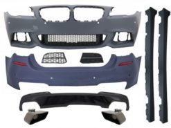 Komplett karosserisett egnet for BMW 5-serie F10 (2010-2017) M-Technik 550i Design Brilliant Black Edition