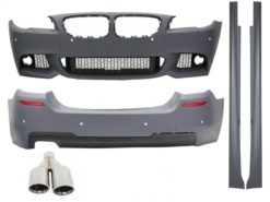 Komplett karosserisett egnet for BMW F10 5-serien (2011-up) M-Technik Design med eksospotte M-Power