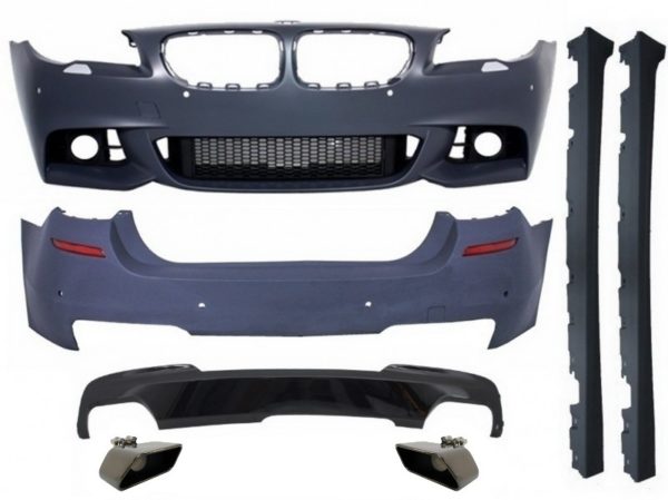 Komplett karosserisett egnet for BMW F10 5-serie (2014-up) Facelift LCI M-Technik 550i Design Brilliant All Black Edition |