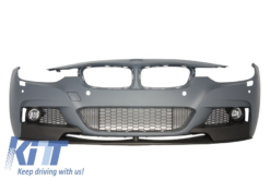 Alternative view of Komplett karosserisett egnet for BMW F30 (2011-up) M-Performance-design med eksospottespisser VENSTRE
