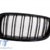 Komplett kroppssett egnet for BMW F30 (2011-up) M-Performance Design med sentralgitter Double Stripe M Design Piano Black |