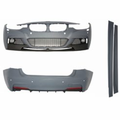 Alternative view of Komplett kroppssett egnet for BMW F30 (2011-up) M-Performance Design + Eksoslyddemper tips Quad M-Power Black