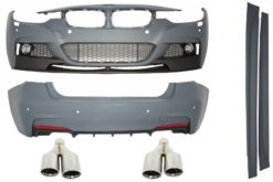 Komplett kroppssett egnet for BMW F30 (2011-2014) M-Performance Design med Eksoslyddemper M-Power Design
