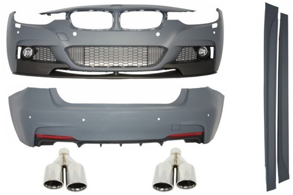 Komplett kroppssett egnet for BMW F30 (2011-2014) M-Performance Design med Eksoslyddemper M-Power Design |