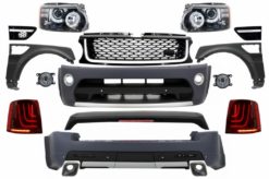 Komplett kroppssett egnet for Land Range Rover Sport L320 Facelift (2009-2013) Selvbiografi Design Glohh LED-baklykter GL-3 Dynamic