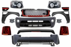 Komplett kroppssett egnet for Land Range Rover Sport L320 Facelift (2009-2013) Autobiography Design Glohh LED-baklykter GL-3 Dynamic