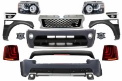 Komplett kroppssett egnet for Land Range Rover Sport L320 Facelift (2009-2013) Selvbiografi Design Glohh LED-baklykter GL-3 Dynamic