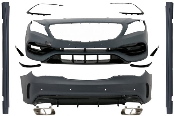 Komplett karosserisett egnet for Mercedes CLA C117 W117 (2013-2018) Facelift CLA45 Design |