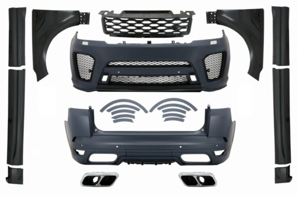 Komplett kroppssett egnet for Range Rover Sport L494 (2013-2017) Konvertering til 2019 SVR-design |