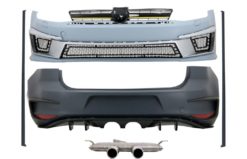 Komplett karosserisett egnet for VW Golf 7 VII 5G1 (2012-2017) R400 Design med komplett eksosanlegg