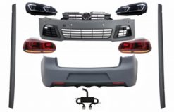 Komplett karosserisett egnet for VW Golf VI 6 MK6 (2008-2013) R20 Design Eksosanlegg Catback lyddemper