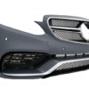 Komplett karosserisett med svarte eksosspisser som passer for Mercedes E-Klasse W212 Facelift (2013-2016) E63 Design |