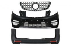 Stylingsett med grill svart krom - Mercedes V-klasse W447 (2014-03.2019)