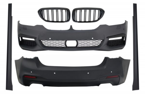 Komplett kroppssett med sentrale nyregitter Piano Black egnet for BMW 5-serie G30 (2017-up) M-Tech Design |
