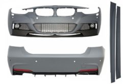 Alternative view of Komplett karosserisett med eksospottespisser Svart egnet for BMW 3-serie F30 (2011-2019) M-Performance Design