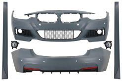 Komplett kroppssett med tåkelys projektorer egnet for BMW 3-serie F30 (2011-2019) M-Technik Design