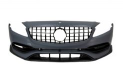 Alternative view of Komplett karosserisett med gitter egnet for Mercedes A-klasse W176 (2012-2018) Facelift A45 Design